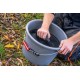 Galeata Guru - Bait Bucket 18l Gri Galeata Guru - Bait Bucket 18l Gri